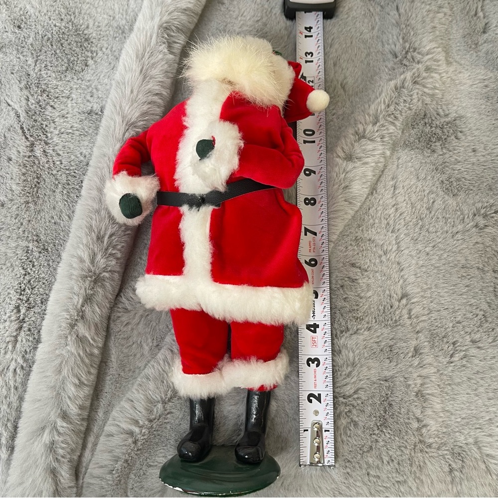 2001 Byers Choice Caroler – Santa Claus –Signed -Collectible Christmas Figurine - Picture 11 of 12